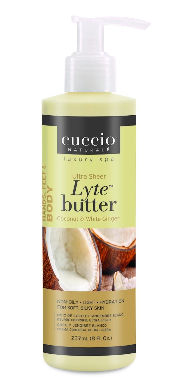 Lyte Butter 8 oz – Coconut & White Ginger